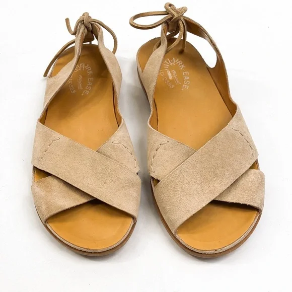 Kork Ease Beige Suede Women's Sandals - Picture 2 of 3